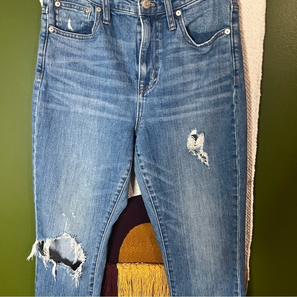 MADEWELL the high rise slim BOYJEAN blue size 25 - Picture 9 of 9